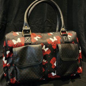 RARE Disney Parks Minnie Mouse Rose Handbag